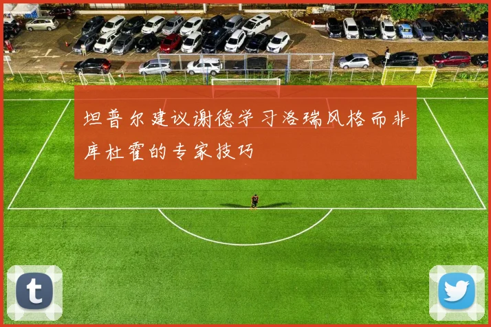 坦普尔建议谢德学习洛瑞风格而非库杜霍的专家技巧